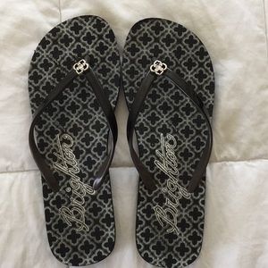 Brighton black sandals